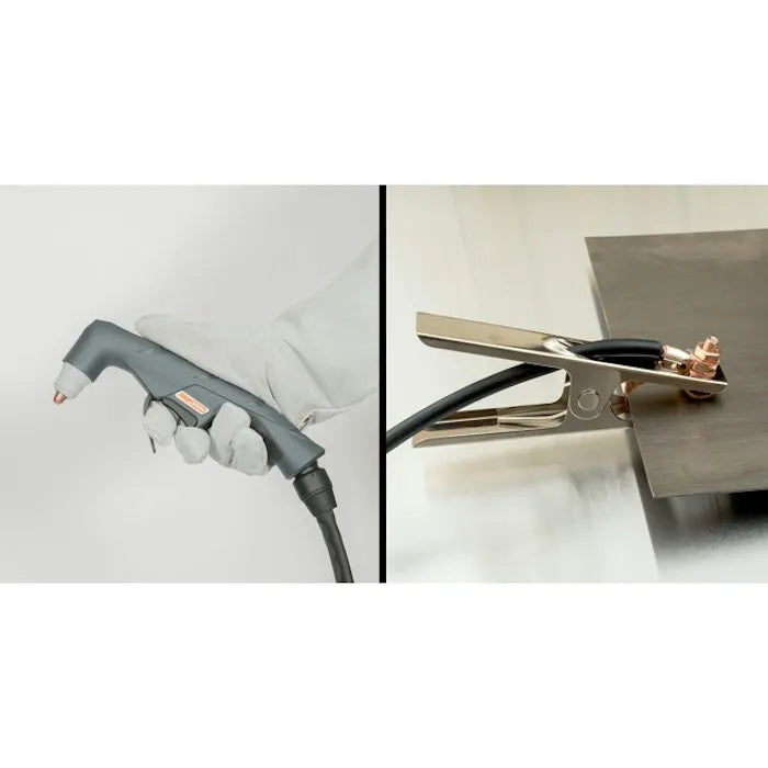Titan ShopIron 41200 Plasma Cutter with Torch and Earth Clamp