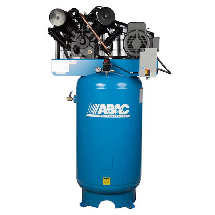ABAC ABC10-23120VFF 10HP Ironman Full Feature Air Compressor Professional Stationary 175PSI 32CFM 120 Gallon Vertical