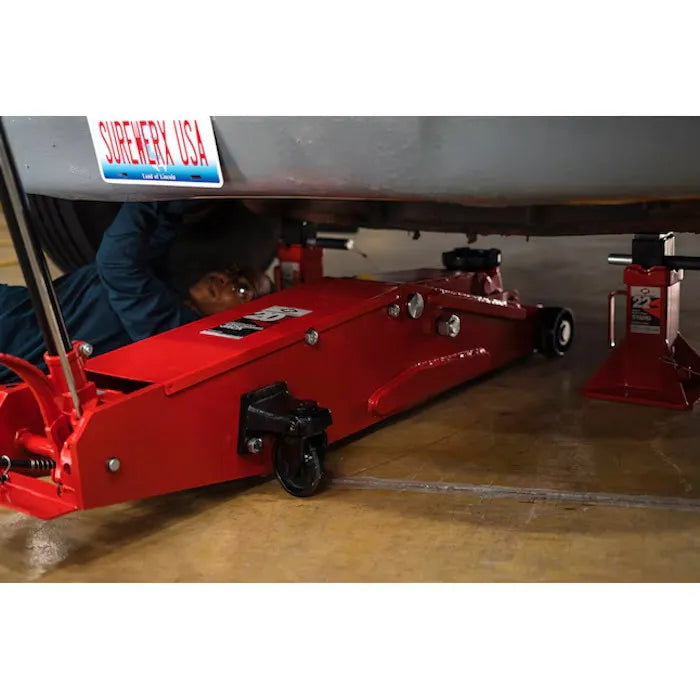 AFF 3225 20-Ton Air Assist Hydraulic Long Chassis Jack