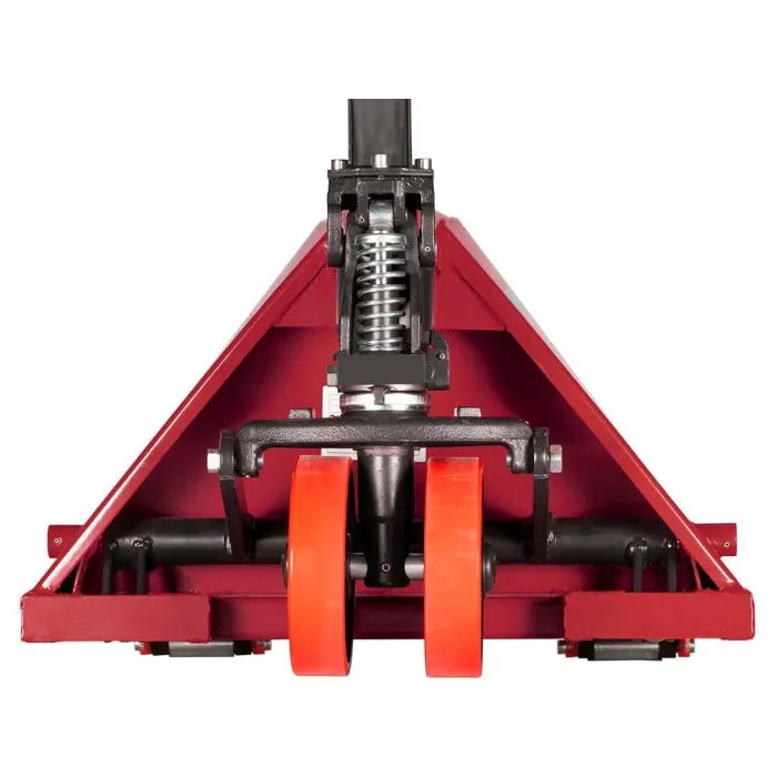 AFF 3900A Heavy-Duty Pallet Jack 5,500 lbs. Capacity Durable Polyurethane Coated Steel Wheels