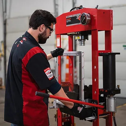 AFF 852ASD 30-Ton Super-Duty Air Hydraulic Shop Press