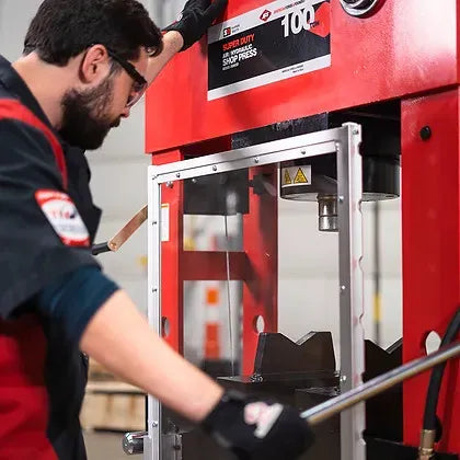 AFF 859ASD 100-Ton Super-Duty Air Hydraulic Shop Press