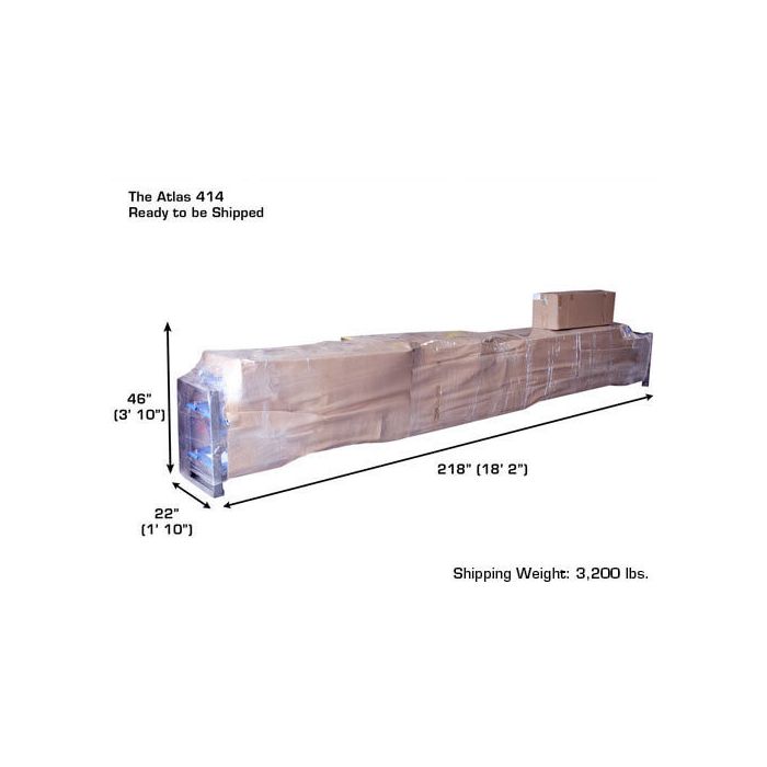 Atlas 414 Shipping Dimensions