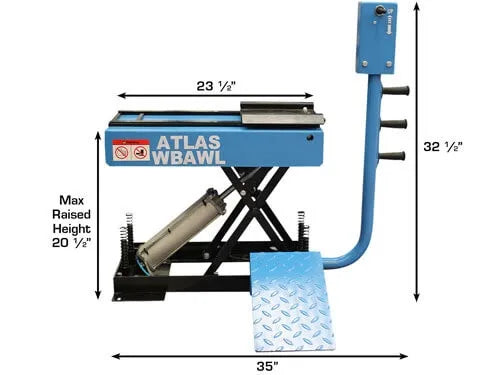 Atlas WBAWL Pneumatic Wheel Lift