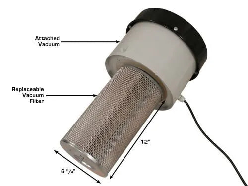 Atlas SBC420 Attached Vacuum System