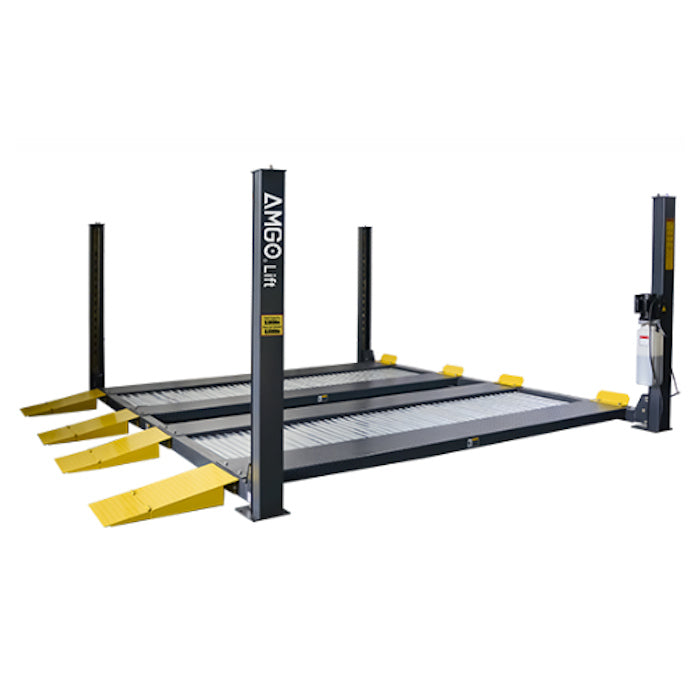 AMGO 409-DP Double Parking Four Post Lift 