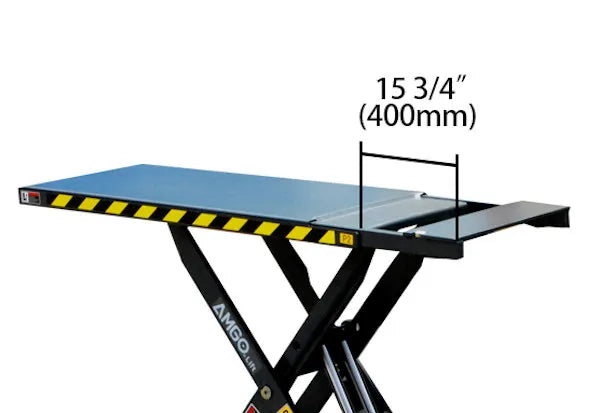AMGO MRL09 Mid-Rise Scissor Lift 9,000 lbs. Capacity
