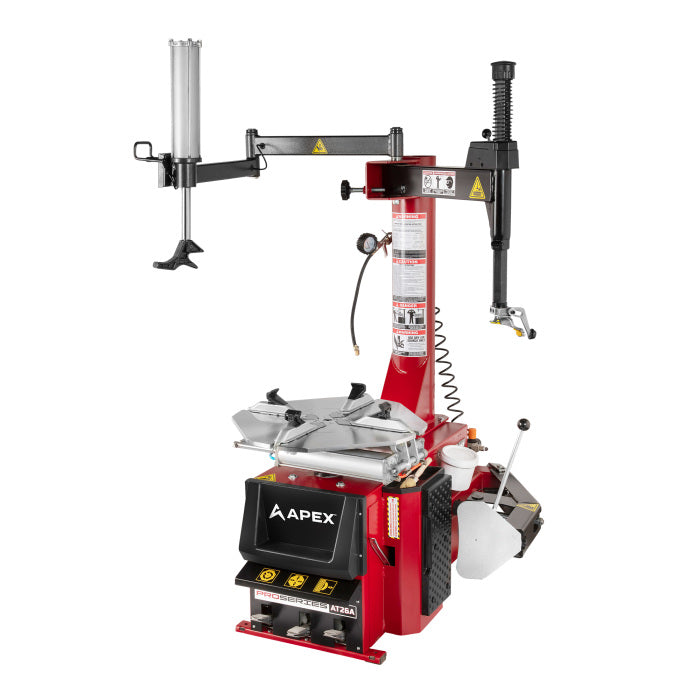 APEX AT26A Swing-Arm Tire Changer with Assist Tower 