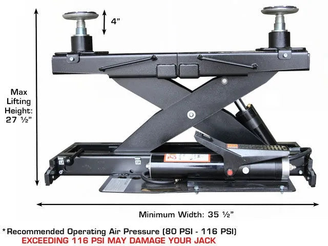 Atlas Apex RJ7 Air Hydraulic Rolling Jack – Automotive Service