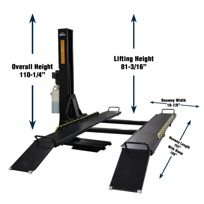 ASEplatinum SP-6K-SS Dimensions