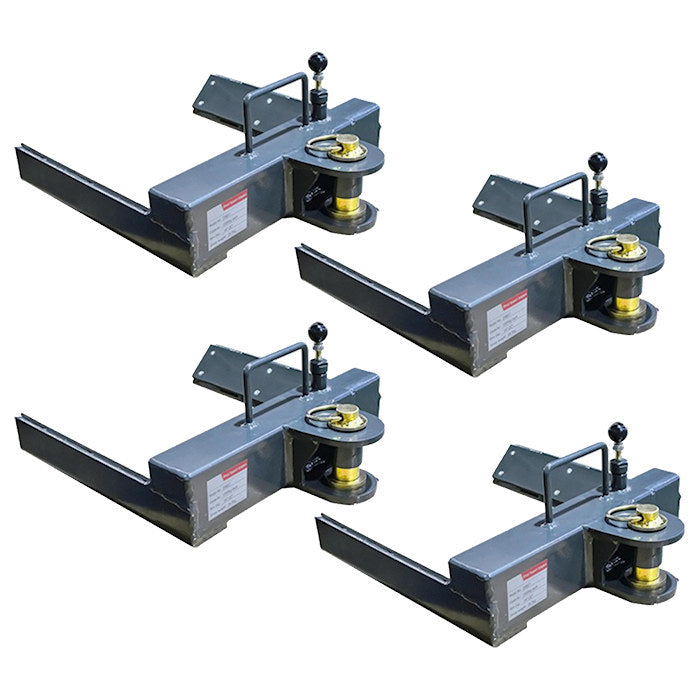 Atlas 20807 Adjustable Wheel Support Adapter Set of 4 