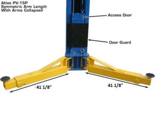 Atlas PV15PX Two Post Lift