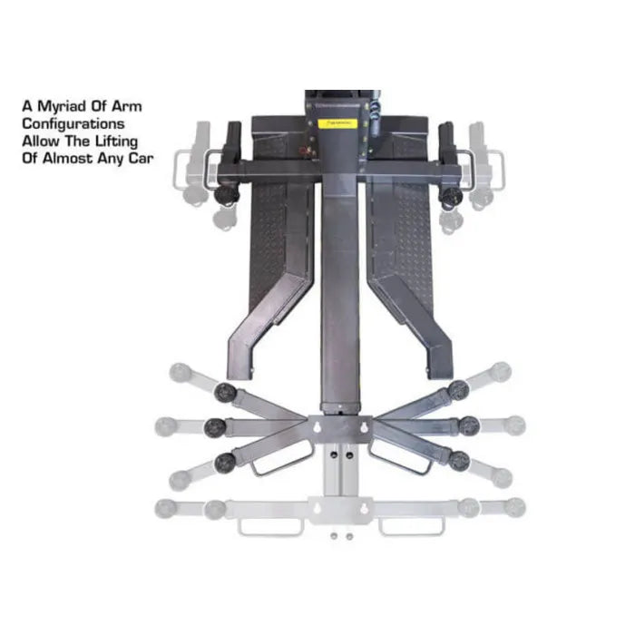 Atlas PSP-6000 Adjustable Two-Stage Telescoping Swing Arms