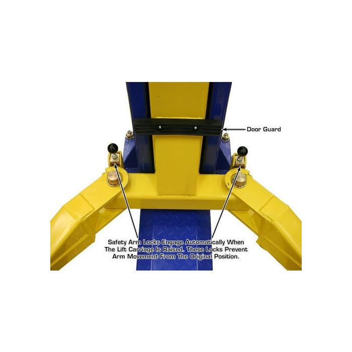 Atlas 9KBPX Baseplate Two Post Lift – Automotive Service Equipment