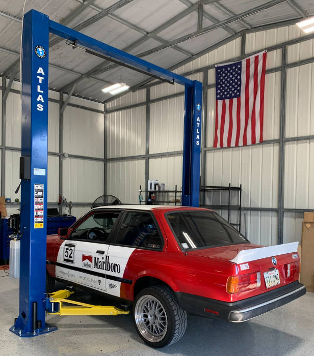 Atlas 9OHSC Overhead Two Post Lift – Automotive Service Equipment