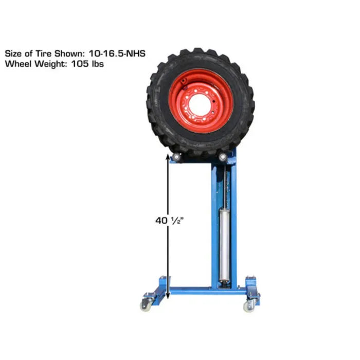 Atlas AEZWL Pneumatic Offset Portable Wheel Lift Max Height 40 1/2"