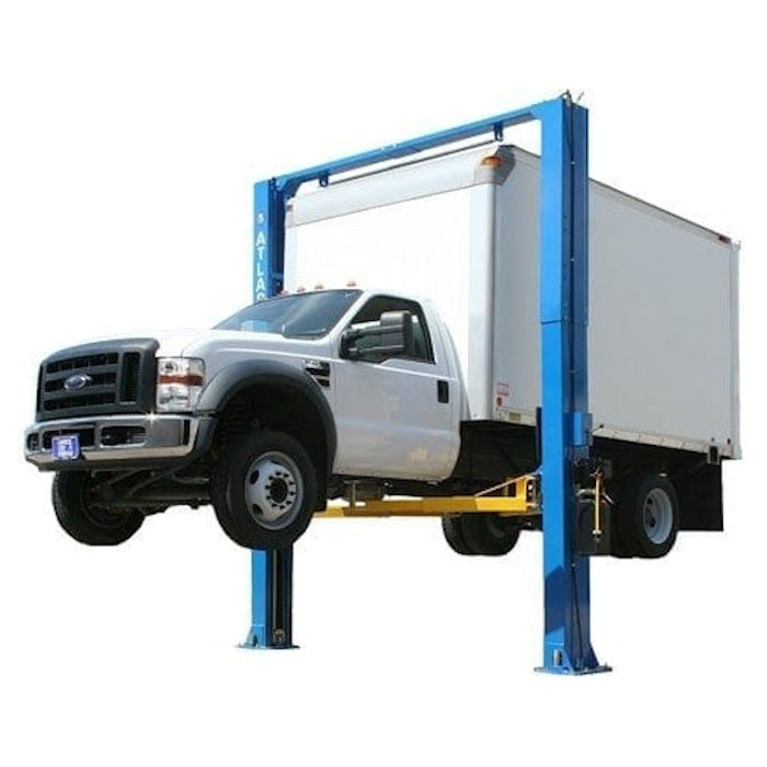 Atlas PV-12PX Commercial Grade Extra Wide Extra TallAdjustable Height Overhead Two Post Lift 12,000 lbs. Capacity