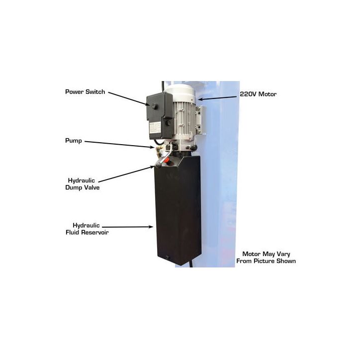 Atlas PV-12PX Two Post Lift Power Unit