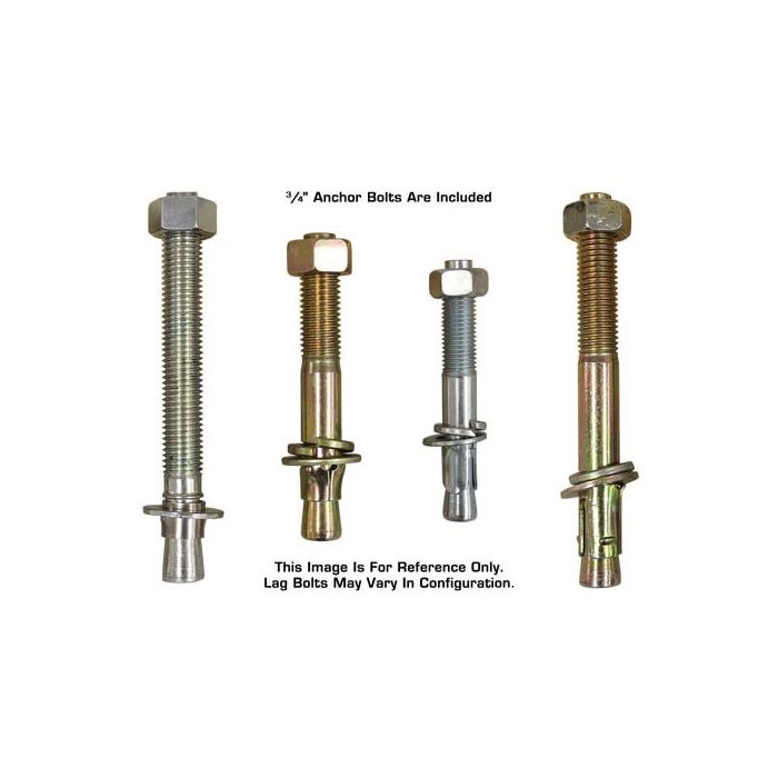 Atlas PV-12PX Two Post Lift Anchor Bolts Included