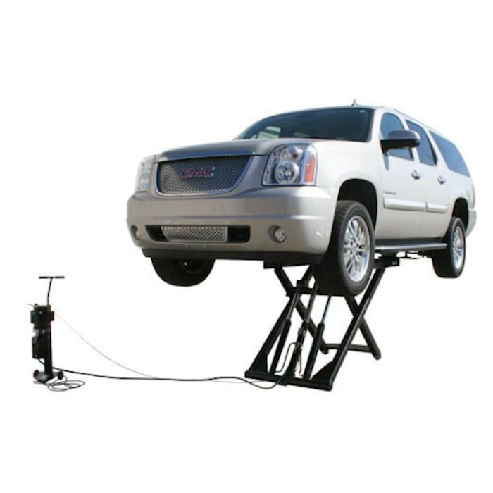 Atlas 6MR Portable Mid-Rise Scissor Lift 6,000 lbs. Capacity - Now Includes New! Longer 24" Arms!