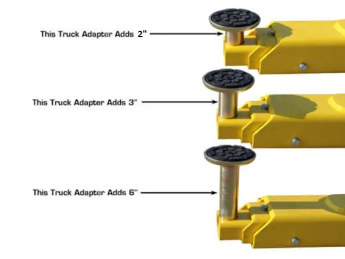 Atlas BP12000X Truck Adapter Heights