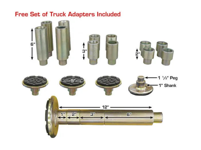Atlas BP12000X Free 12-Piece Truck Adapter Set