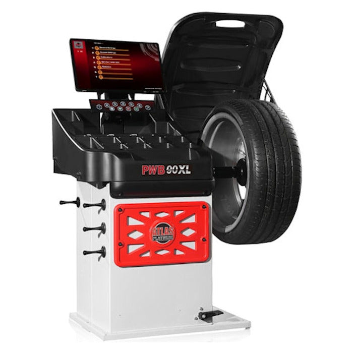 Atlas Platinum PWB90XL 3D Video Wheel Balancer with Laser Line