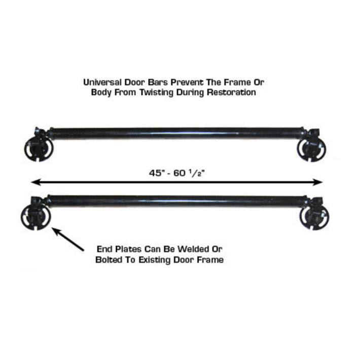 Atlas Universal Door Bars for SPINS Auto Rotisserie