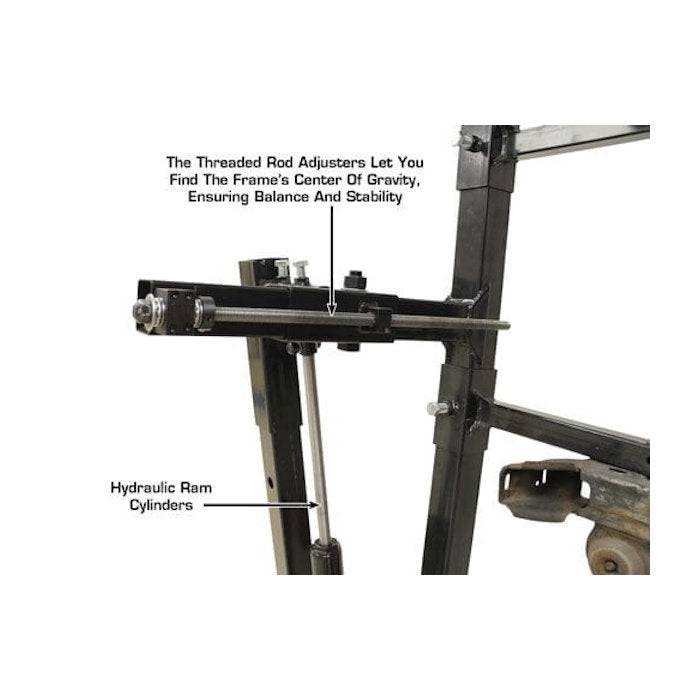 Atlas SPINS Auto Body Rotisserie Threaded Rod Adjusters