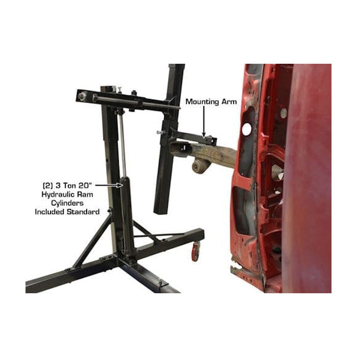 Atlas SPINS Auto Body Rotisserie Hydraulic Ram Cylinders