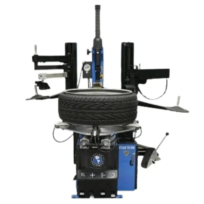 Atlas TC755DAA Tilt-Back Wheel Clamp Tire Changer with Dual Assist Arms