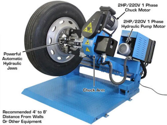 Atlas TTC305A Automatic Heavy-Duty Truck Tire Changer