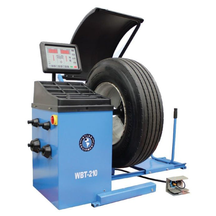Atlas WBT-210 Computer Truck Tire Wheel Balancer with Wheel Lift
