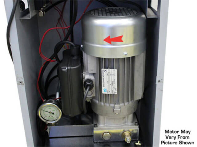Atlas 12ASL Motor Closeup