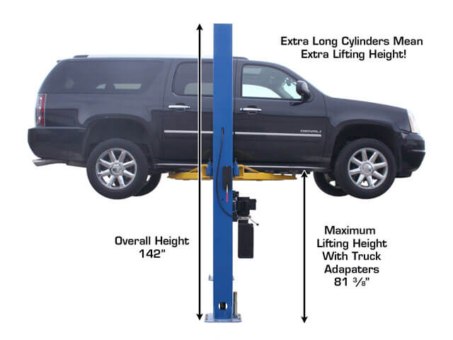 Atlas 9OHSC-SS Extra Long Cylinders