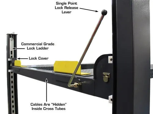 Atlas 408SL Premium Portable Four Post Lift