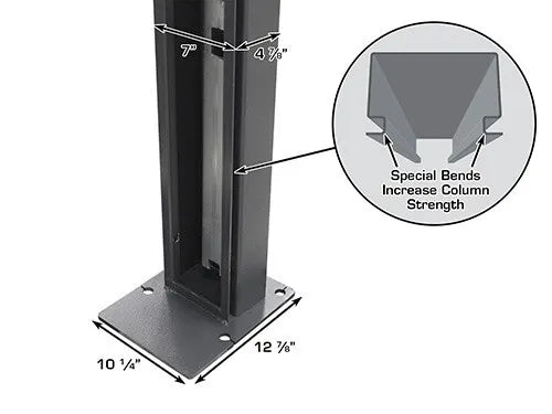 Atlas 408SL Premium Portable Four Post Lift