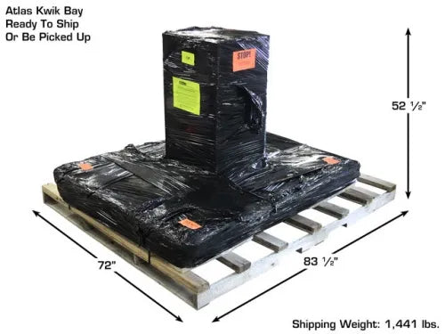 Atlas Kwik Bay Portable Mid-Rise Scissor Lift