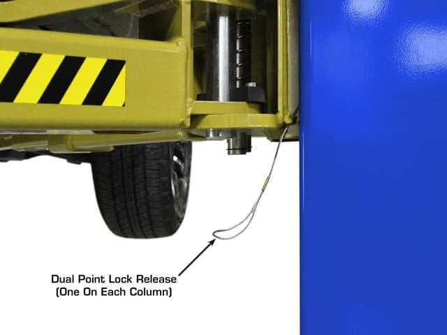 Atlas Platinum PVL-9BP ALI Certified Baseplate Two Post Lift