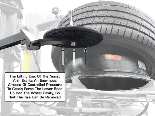Atlas Platinum PTC300 Wheel Clamp Tire Changer