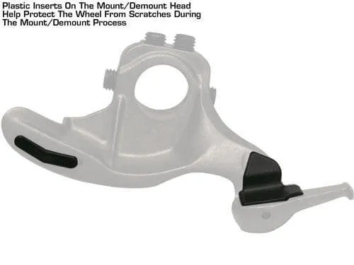 Atlas PTC300 Wheel Clamp Tire Changer w Left-Hand Assist Arm