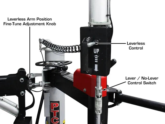 Atlas PTC500 Center Post Tire Changer w Assist Arms