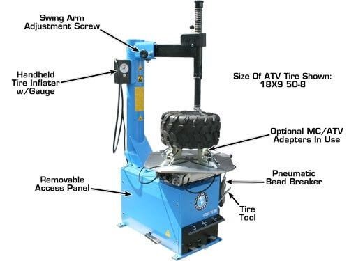 Atlas TC289 Wheel Clamp Tire Changer