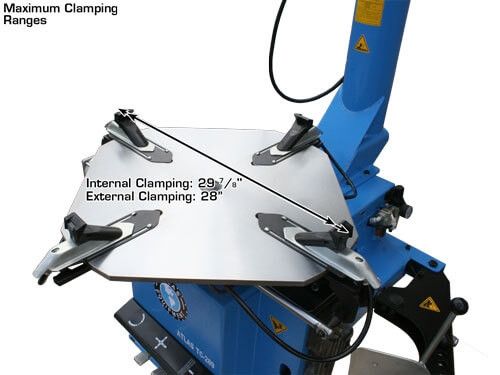 Atlas TC229 Wheel Clamp Tire Changer