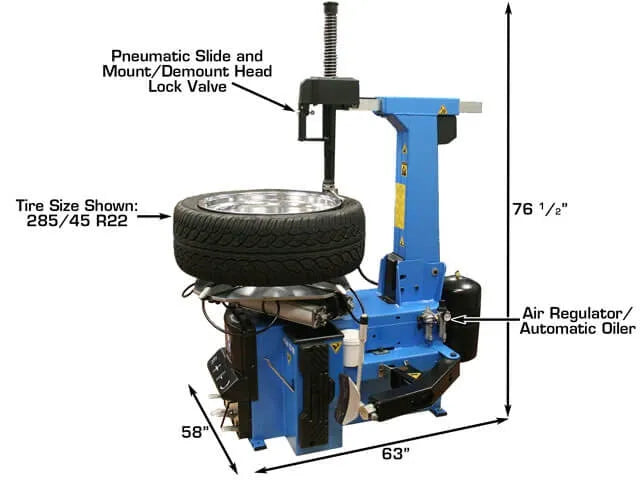 Atlas TC229LH Assist Arm Wheel Clamp Tire Changer – Automotive