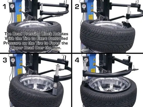 Atlas TC755EZ E-Z Arm Wheel Clamp Tire Changer