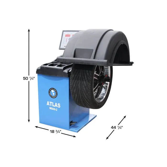 Atlas TC755 Tilt-Back Wheel Clamp Tire Changer