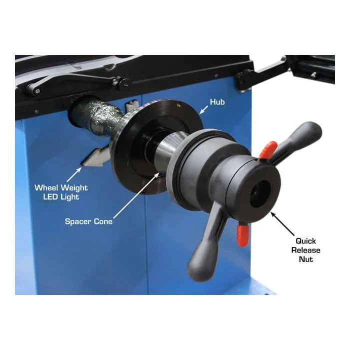 Atlas TC755 Tilt-Back Wheel Clamp Tire Changer