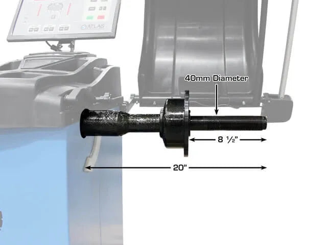 Atlas WB49-2 PRO Premium 3D Computer Wheel Balancer