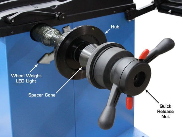 Atlas WB49-2 PRO Premium 3D Computer Wheel Balancer